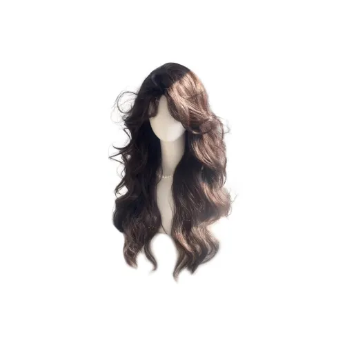 GLUNA Огненно-красный LIP Женская парик