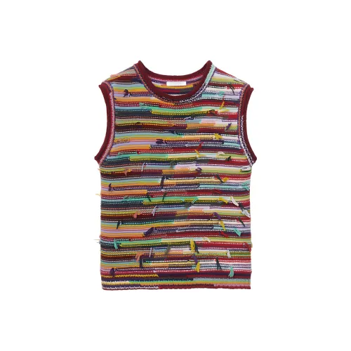 Chloe SS22 Кашемир Свитер Женский Многоцветный