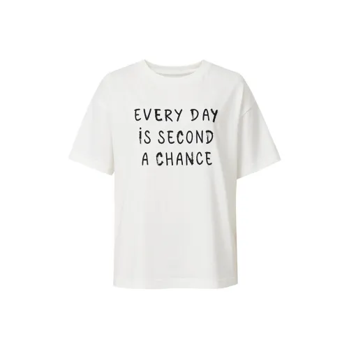 Hopeshow Натуральный белый 001 Женские футболки