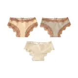 3 шт (D-Серо-голубой + Абрикос + Белый)