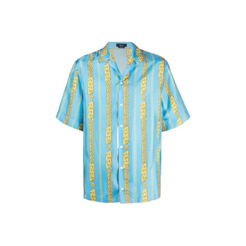 FANSIZHE VERSACE SS22 Рубашка Мужская Многоцветная
