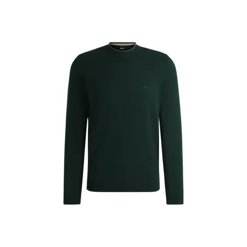 Hugo Boss Зеленые Мужские Свитера