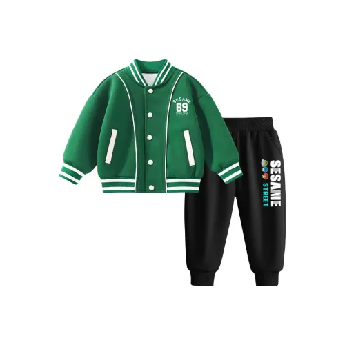 Улица Сезам Повседневный Спортивный Комплект для Детей Возрастом 3-7 Лет