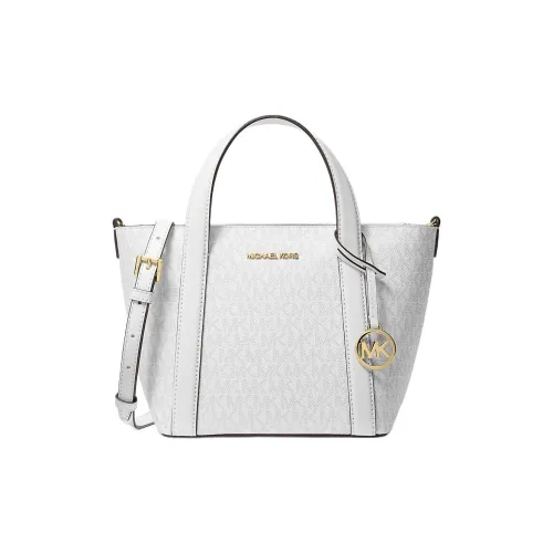 MICHAEL KORS Pratt ПУ (полиуретан) Тоут Сумка Сумка для покупок Сумка на плечо Сумка Маленькая Женская Экрю