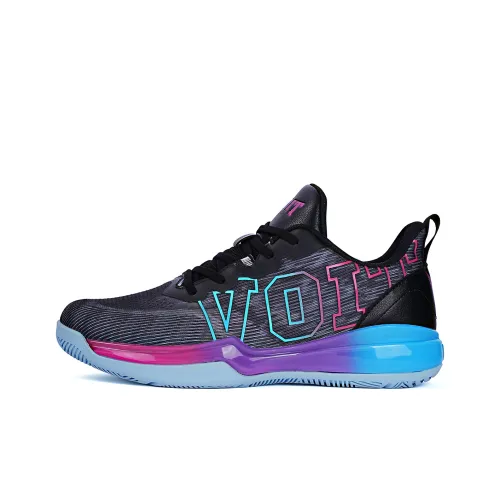 VOIT Баскетбольные кроссовки Low Top Черные Унисекс