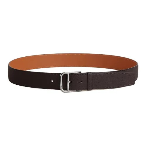 HERMES Romain В зависимости от официального сайта Кожаные ремни Мужской