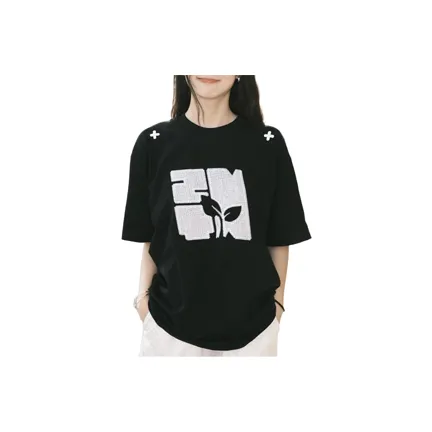 Star Hunting Chronicles Мужская рубашка с круглым вырезом унисекс