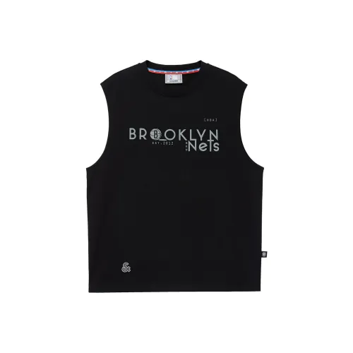 JACK&JONES Jack&Jonesxnba E40 Черные мужские майки