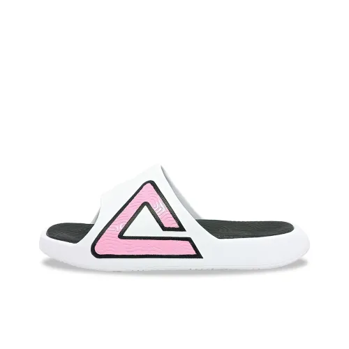 PEAK Quiet Slip-Resistant Abrasion-Resistant Slippers Men's Pink PEAK Тихие противоскользящие абразионные устойчивые слипоны мужские розовые