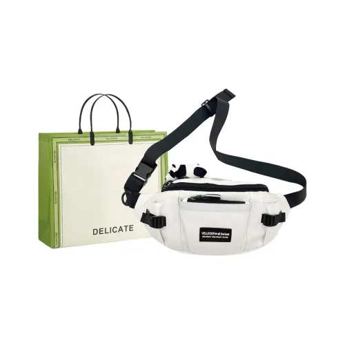 Buffini Nylon Sling Bag Standard Unisex White Gray Black Buffini Нейлоновая сумка через плечо стандартная унисекс белая серая черная