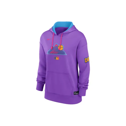 Nike Clothing Фиолетовые Женские Свитшоты
