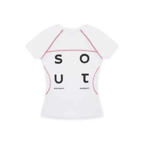 WORKSOUT Стандартная футболка женская