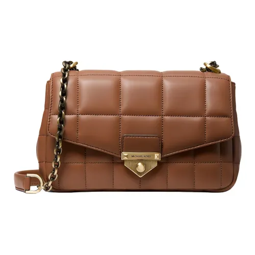 MICHAEL KORS Soho Sheepskin Pillow Bag Crossbody Bag Large Women's Brown