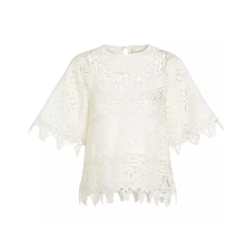 Ulla Johnson SS24 Рубашка Женская Айвори