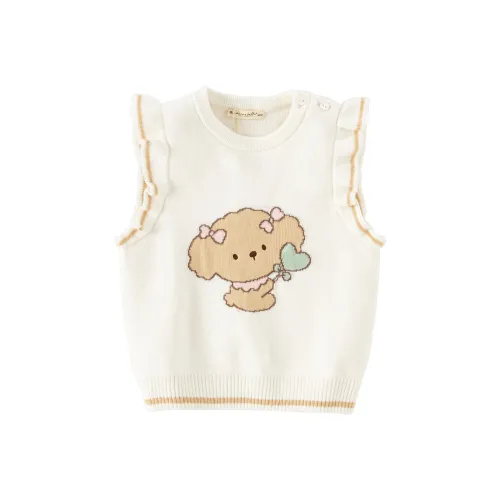 DAVE BELLA Майка Off Белый Жемчужно-розовый Детский