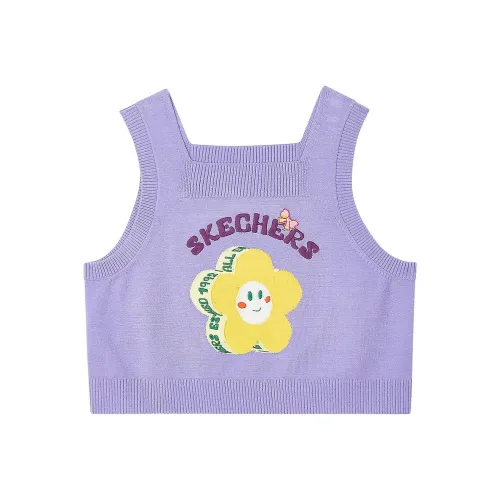 Skechers Kids Майка Tulip Purple Подростки