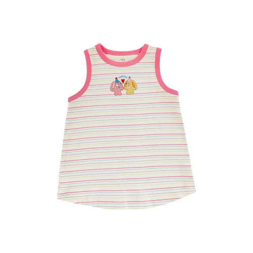 YOEHYAUL Майка Радужный Полосы для детей 3-7 лет