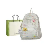 Белый с подвеской в виде звезды + элегантная сумка для покупок