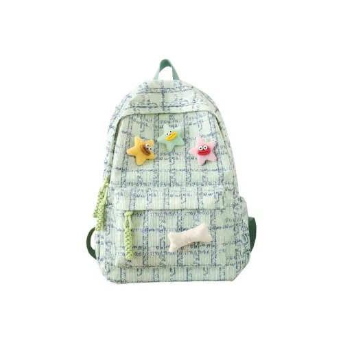 Buffini Fleece Kids Bag Standard Baby Green Blue Pink