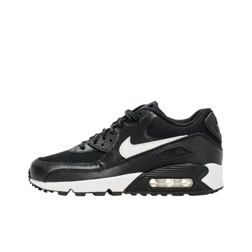 Nike Air Max 90 Low Топ Kids Lifestyle Shoes Черный Подростки