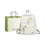 Большой размер, белый + элегантная сумка для покупок