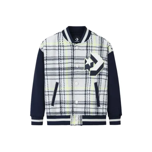 Конверс Куртки Пальто Перьевой Белый Подростки