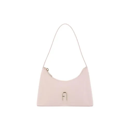 Furla Diamante Кожа Сумка через плечо Мини Женская Розовая