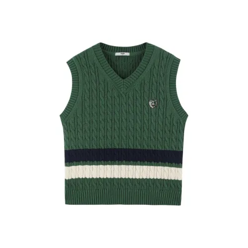 MQD Майка Топ на бретелях Темно-зеленый Детский