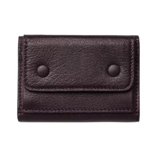 Maison Margiela Козья кожа Растительное дубление Кожа Кошелек Мужской Красный