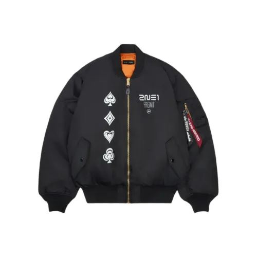 Fragment Design 2NE1 Collaboration Черная Унисекс Куртка