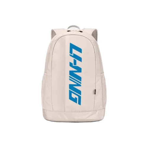 LINING YOUNG Полиэстер Детский рюкзак Сумка Средний Унисекс Гравийный серый С принтом Синий