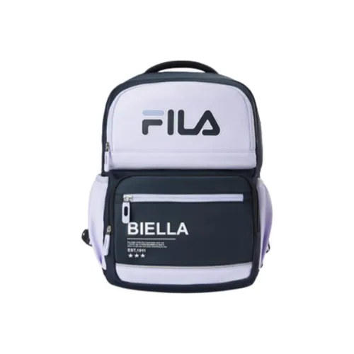 FILA KIDS Нейлон Композитный Трикотажная ткань KIDS Сумка Средний Детский Легендарный синий LOULAN Фиолетовый Огненно-красный