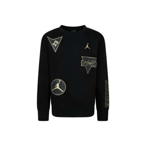 JORDAN Apparel Черные KIDS Свитшоты