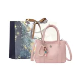 Розовый + украшение + сумка для покупок