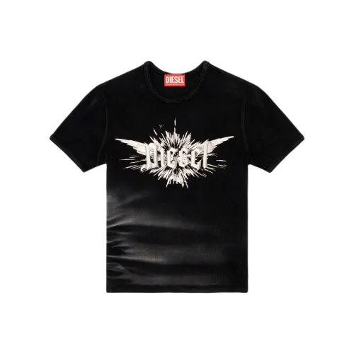 DIESEL Черные Женские Футболки