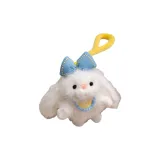 Кролик с синим бантом