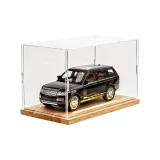 Ленд Ровер Диапазон Rover [Черный] + Массивная древесина Пыльная крышка