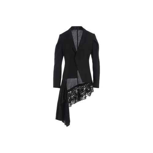 Yohji Yamamoto Черные Женские Куртки