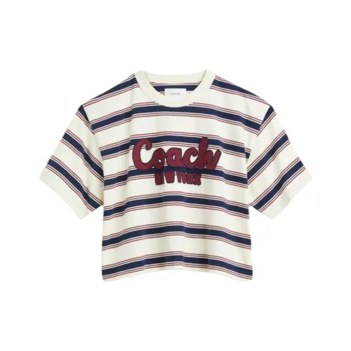 COACH T-рубашка Женская Многоцветная