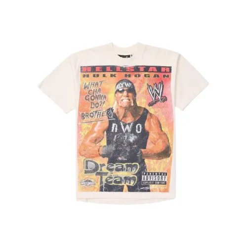 Hellstar Белая Мужская T-Рубашка