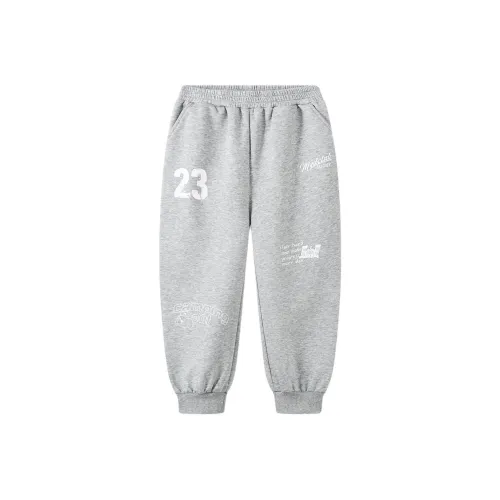 Детский возраст 3-7 лет MQD Брюки SS25 Светлый Фотиния Серый