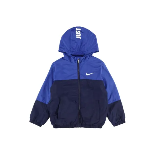 nike Куртки Пальто Синий Дети Возраст 3-7 Лет