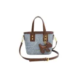 Коричневый и синий