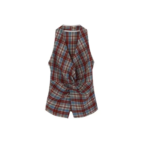 MITX Красная клетка Женские Рубашки