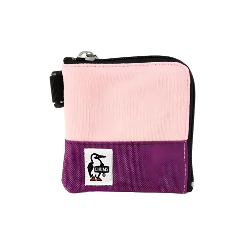 CHUMS Хлопок с Полиэстером и Нейлоном Карман для монет Мелочь Кошелек Унисекс Розовый Многоцветный Виноградный