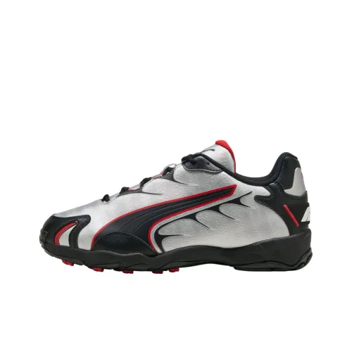 PUMA Inhale Беговые кроссовки Низкий топ Серебристый Черный Унисекс