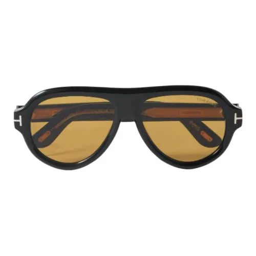 TF Ацетат Нерегулярная форма Солнцезащитные очки Мужской Черный