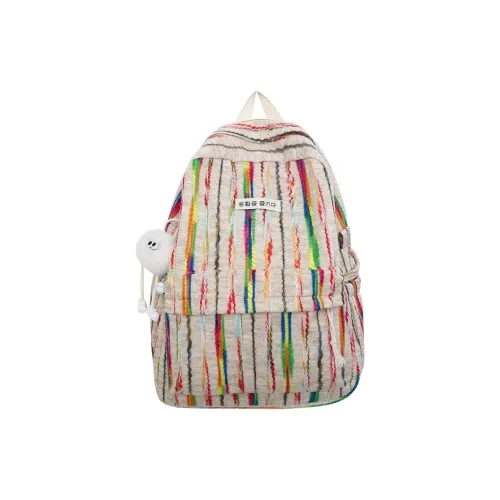WICKBUEN Нейлон Рюкзак Унисекс Радужный