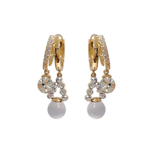 SHUANGSHENGLIAN Copper Серьги Женские