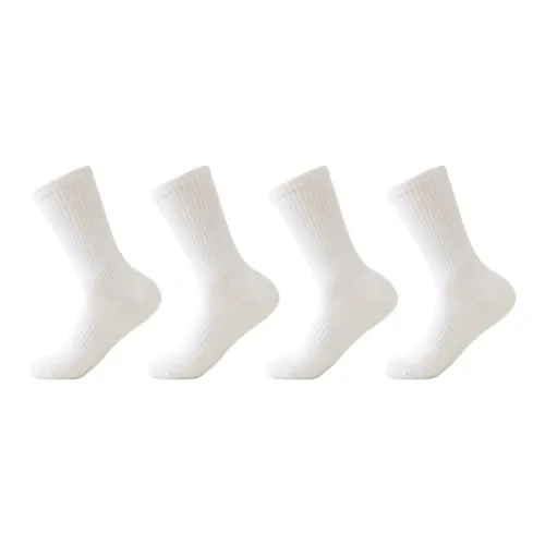 MIIOW Носки до колена унисекс упаковка из 4 пар